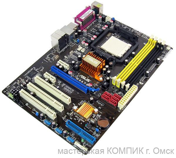 Материнская плата AM2 Soket ASUS M4A7B б/у