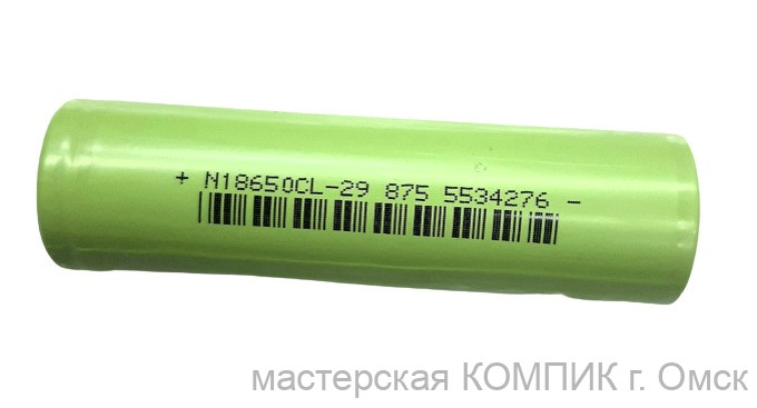 Аккумулятор 18650 2800mA, 3.7B SHARCO (1 шт.)