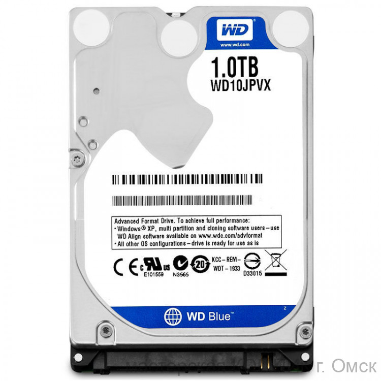 Жесткий диск 2.5 " SATA 1000Gb WD б/у