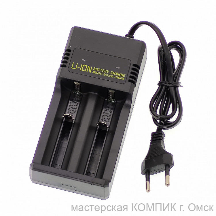 Зарядное устройство (18650/14500/18500/16340) на 2 Орбита OT-APZ13
