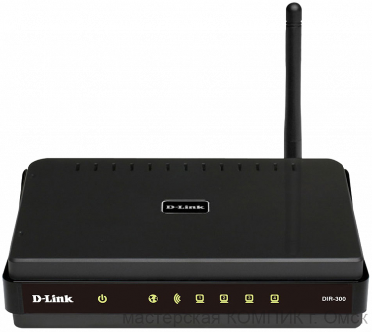 Маршрутизатор БЕСПРОВОДНОЙ D-link DIR-300 б/у