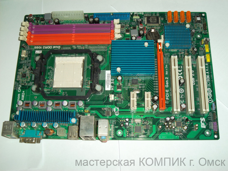 Материнская плата AM2 Soket Elitegroup IC780M-A б/у