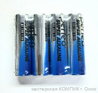 Элемент питания АА LR06 Perfeo super alkaline