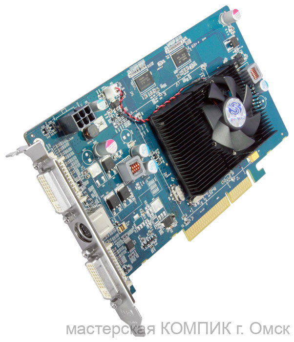 Видеокарта AGP Radeon HD4650 512Мб/128 bit б/у