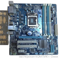 Материнская плата 1155 Soket GigaByte GA-H61M-D2H б/у