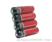 Элемент питания АА R06 Минамото (солевая)