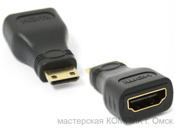 Переходник гн. HDMI- шт. miniHDMI 17-6801