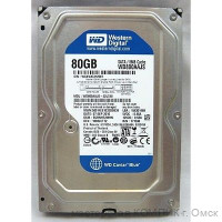 Жесткий диск SATA 80Gb WD б/у