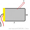 Аккумулятор литиево-ионный 35*81*108мм (3.7V, 3300mAh)  Орбита