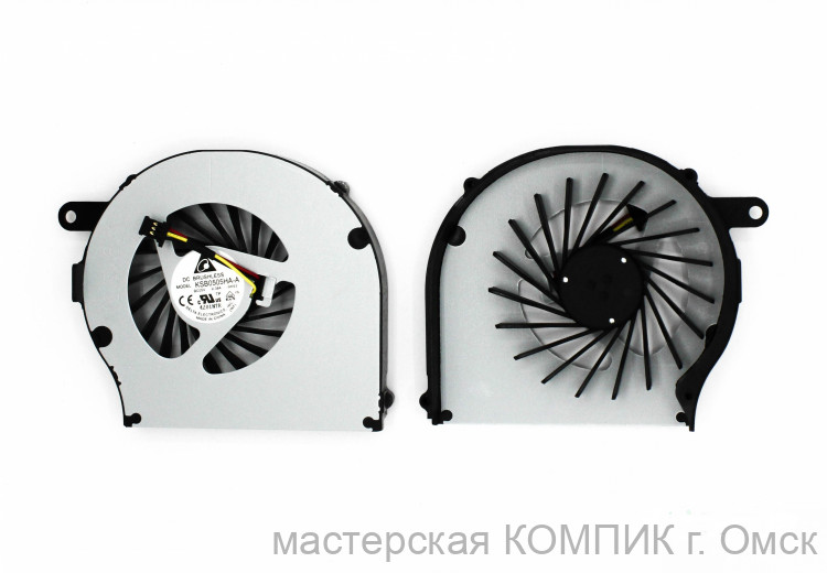 Вентилятор для ноутбука HP CQ62 CQ72 CQ42 CQ56 G62 G42 G72 G56 3pin