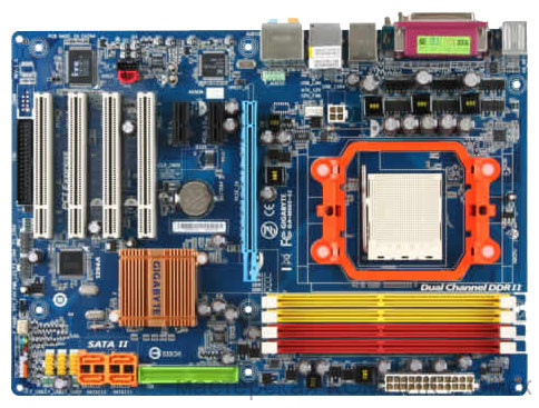 Материнская плата AM2 Soket GIGABYTE  GA-M56S-S3 б/у