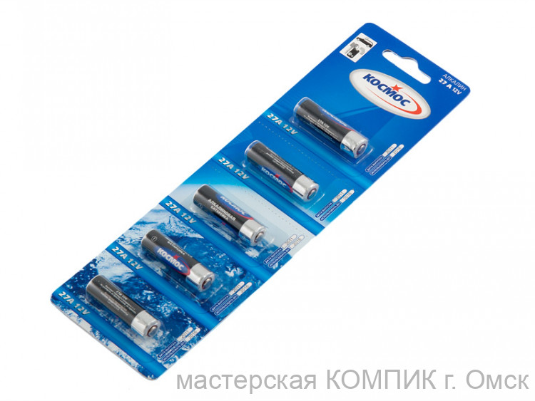 Элемент питания 27 A Космос (алкалиновая)