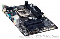 Материнская плата 1155 Soket GigaByte GA-H81M-S2V + G1820 (2.7Ггц), кул. б/у