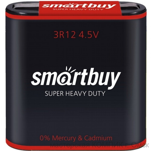 Элемент питания квадрат 4,5V Smartbuy