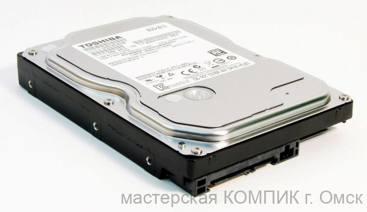Жесткий диск SATA 1000 Gb Toshiba б/у (наработка 0 дней)