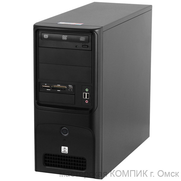 Системный блок Сore i3-2100(3.1 Ггц)/DDR3 8Gb/Sata 1000/R7250/Asrok H61M-GS-2000/ATX 450/DVD-RW б/у
