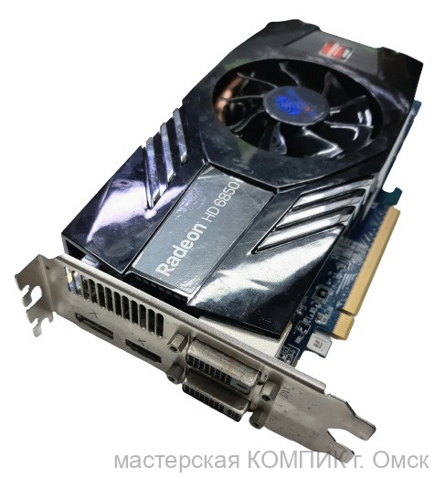 Видеокарта PCI-Express  Radeon HD6850 1024Mb/256 bit/DDR5 б/у
